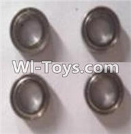Wltoys A303 Parts-Ball bearing( 4X7X2.5mm)-4pcs,1/12 Wltoys A303 RC Car Spare Parts Replacement Accessories